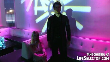 Life Selector featuring Chanel Preston and Gwen Stark's doggystyle video